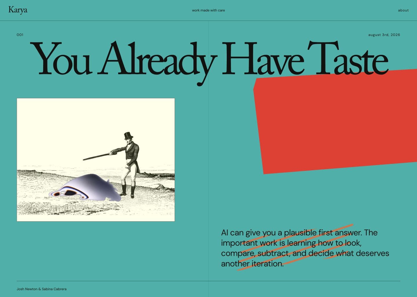 Karya design iteration K9.9
